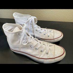 White High Top Converse